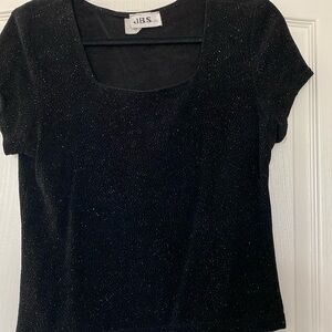 Sparkly Black Top